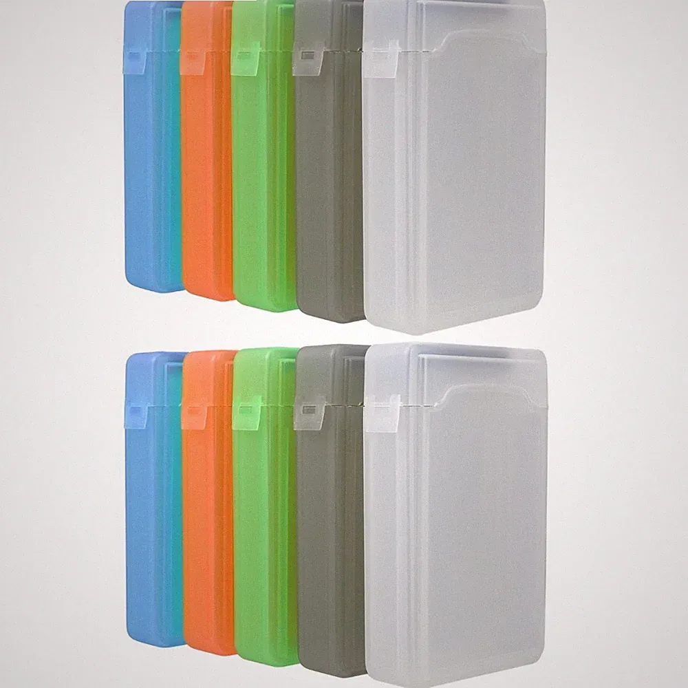 2 Pieces Hard Drive Protection Case Disk Storage Cases Organizer