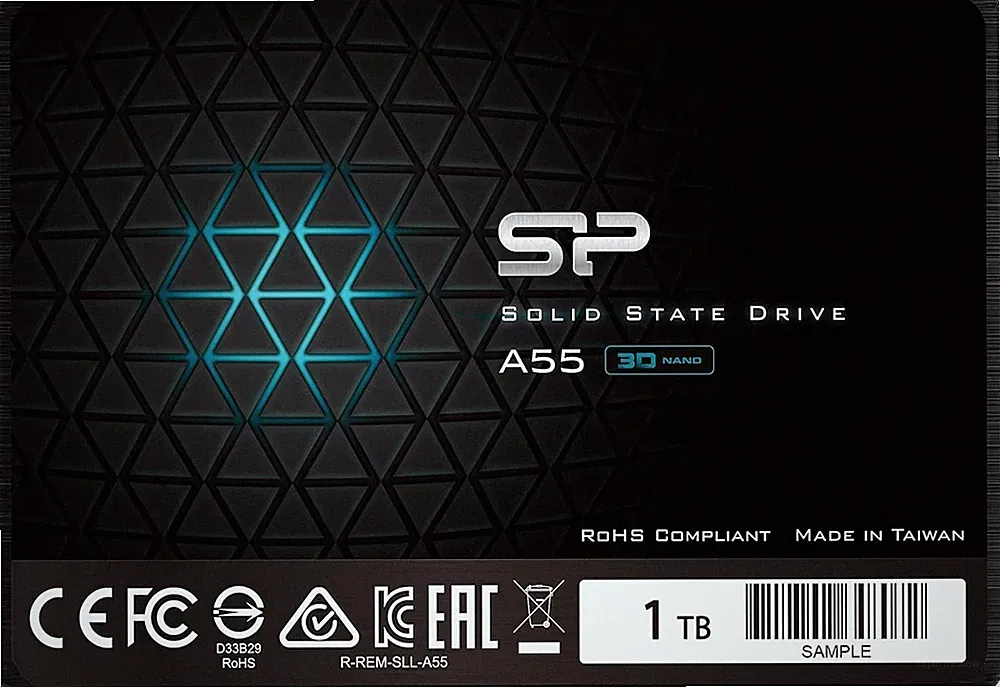 Silicon Power Ace A55 2.5" 1TB SATA III 3D NAND Internal Solid State Drive (SSD)