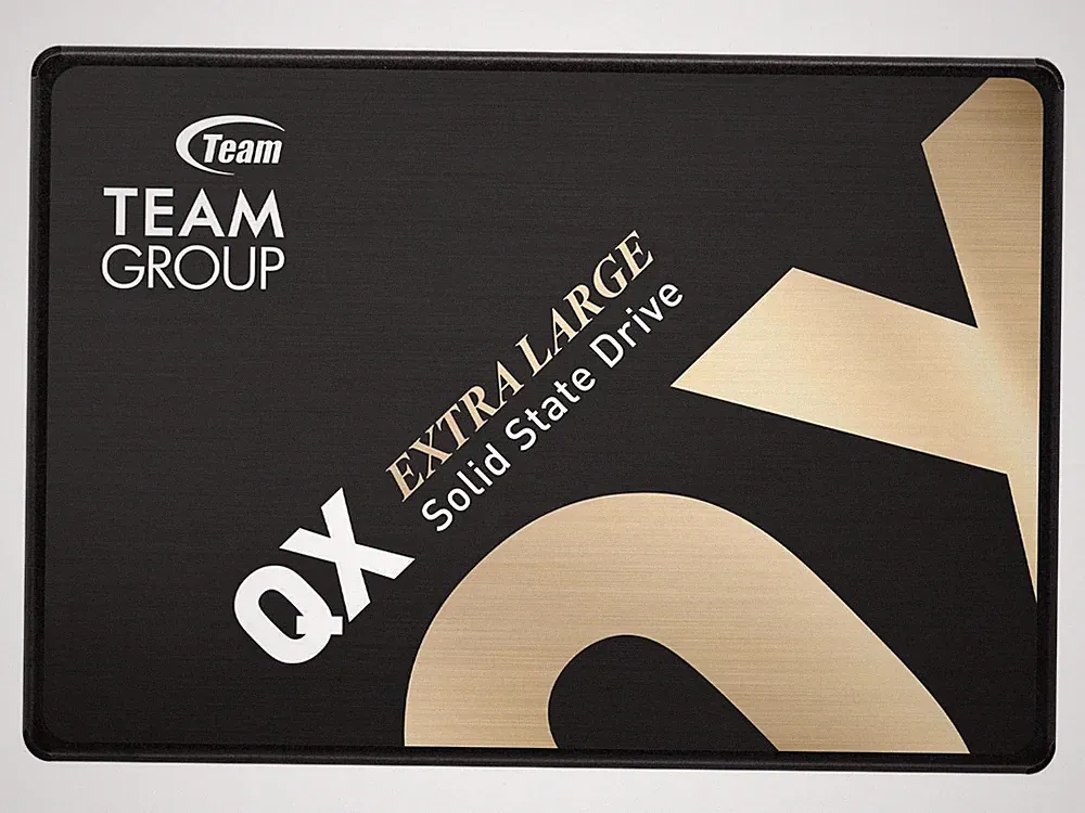 Team Group QX 2.5" 4TB SATA III 3D NAND Internal Solid State Drive (SSD), Speed