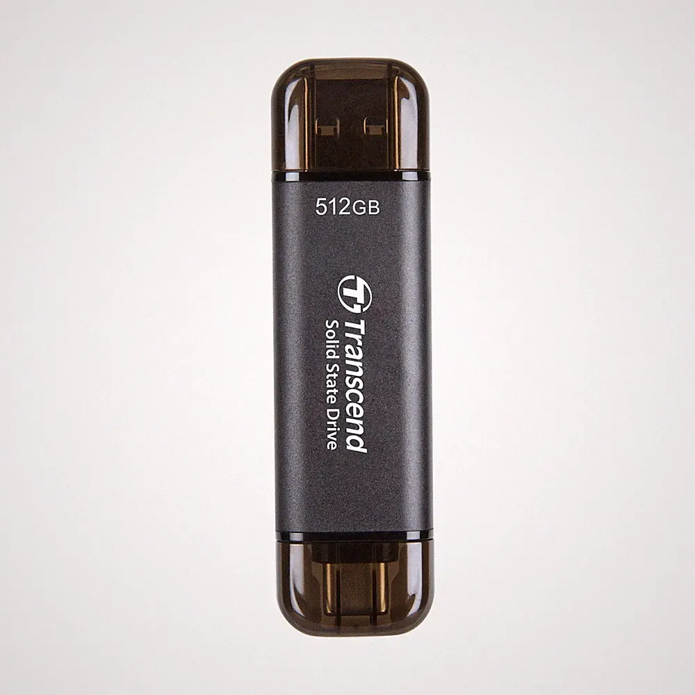 Transcend 512Gb External Ssd, Usb 3.2 Gen 2, Up To 1,050Mb/s, Portable Personal
